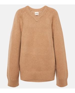 KHAITE Pullover Nalani Aus Kaschmir - Braun