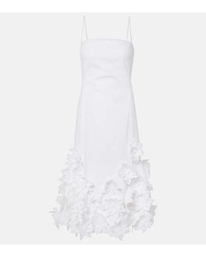Jonathan Simkhai Cotton Midi Dress - White
