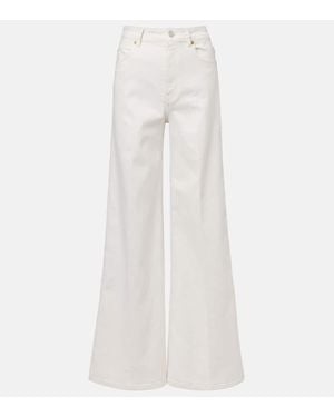 JOSEPH Jeans Abbey A Gamba Larga E Vita Alta - Bianco