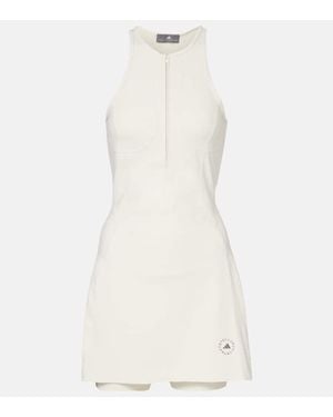 adidas By Stella McCartney Minikleid Truepurpose - Weiß