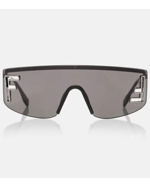Fendi Sonnenbrille Sport - Grau
