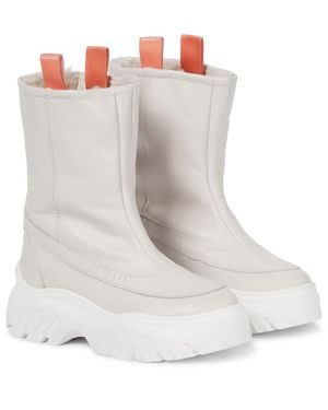 Inuikii Botas Para La Montana De Piel - Gris
