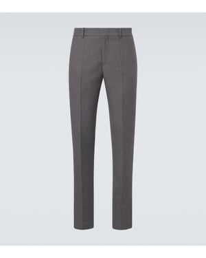 Jil Sander Hose Aus Schurwolle - Grau
