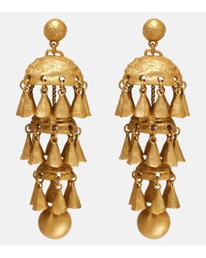 Zimmermann Orecchini Pendenti Whimsy Chandeliers Bagnati - Metallizzato
