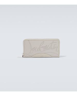 Christian Louboutin Panettone Embossed Leather Wallet - White