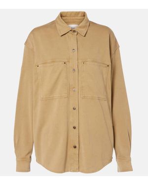 Isabel Marant Hemd Raquel Aus Baumwoll-Jersey - Natur