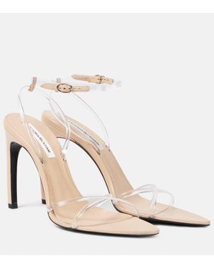 Victoria Beckham Pvc Sandals - Natural