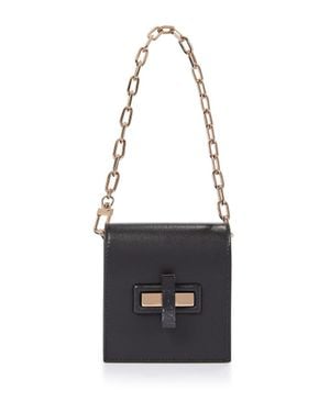 Gabriela Hearst Clutch Portafoglio Fiona - Nero