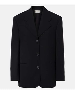 The Row Blazer Selim Aus Wolle - Blau
