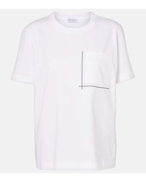 Brunello Cucinelli T-Shirts And Polos - White