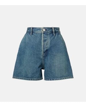 Jil Sander Jeansshorts - Blau