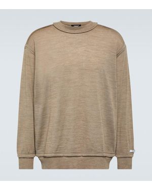 Undercover Sweatshirt Aus Wolle - Natur