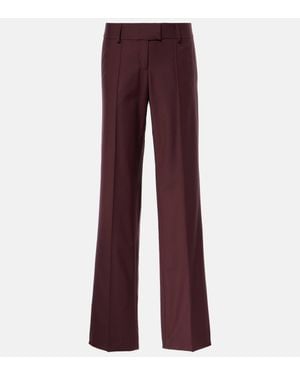 AYA MUSE Deneva Wide-Leg Trousers - Purple