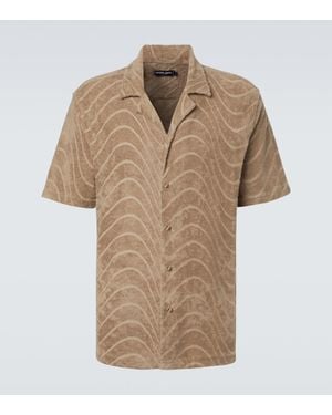 Frescobol Carioca Camisa Bowling En Mezcla De Algodon - Neutro