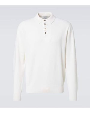 Allude Polopullover Aus Kaschmir - Weiß