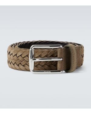 Tod's Guertel Aus Veloursleder - Braun
