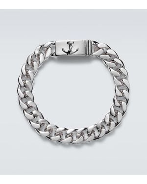 Mateo Armband Anchor Lock Aus Sterlingsilber, Rhodiniert - Mettallic