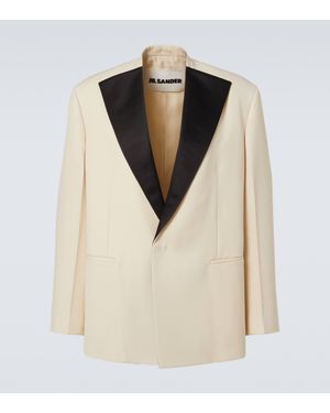 Jil Sander Wool Jacket - Natural