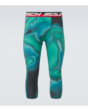 Aztech Mountain Aztech Next To Skin Printed Leggings - Blue
