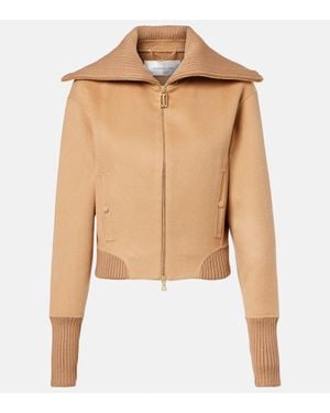Victoria Beckham Chaqueta De Lana Y Cachemir - Neutro