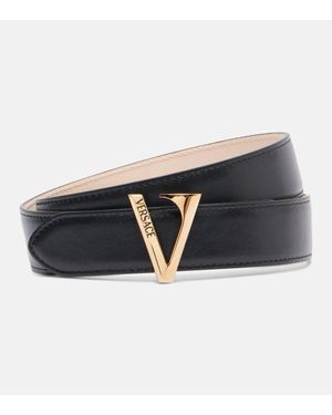 Versace Guertel Aus Leder - Blau