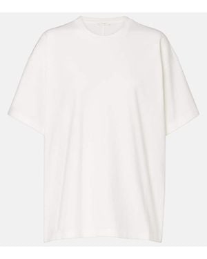 The Row Lavinia Cotton Jersey T-Shirt - White