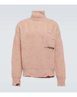 Marni Rollkragenpullover Aus Schurwolle - Pink