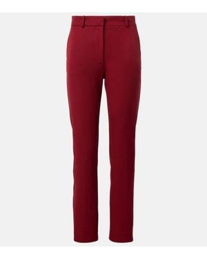 JOSEPH Coleman Slim Pants - Red