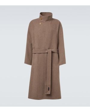 Fear Of God Mantel Aus Wolle Und Kaschmir - Braun