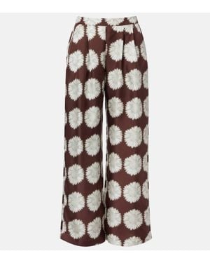 Asceno Pantaloni Isola - Marrone