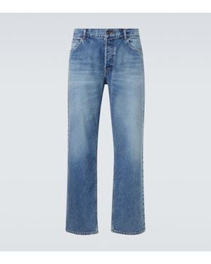 The Row Straight Jeans Ross - Blau