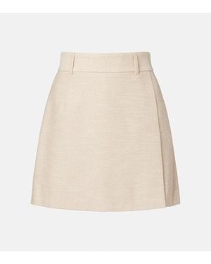 Rebecca Vallance Winnie Tweed Skort - Natural