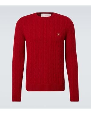 Valentino Pullover Vlogo - Rosso