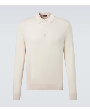 Loro Piana Polopullover Aus Baumwolle - Weiß