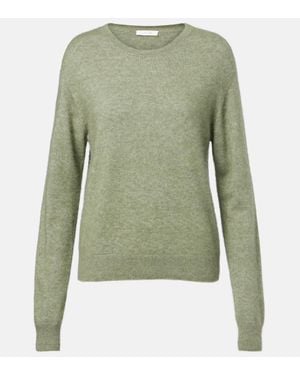 The Row Pullover Lorynna Aus Kaschmir Und Seide - Grün