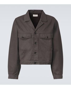 Lemaire Giacca Di Jeans - Nero