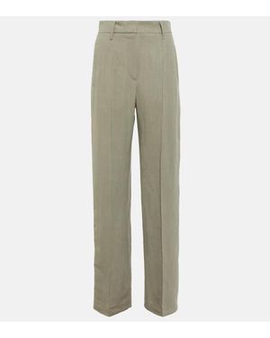 Brunello Cucinelli Pantaloni Regular - Verde