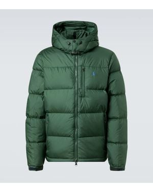 Polo Ralph Lauren Piumino Con Cappuccio - Verde