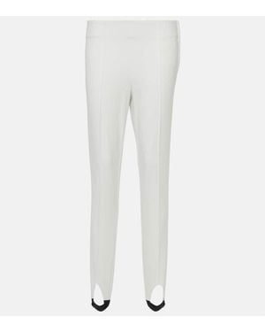 Bogner Pantalones De Esqui Elaine Con Fuseau - Blanco