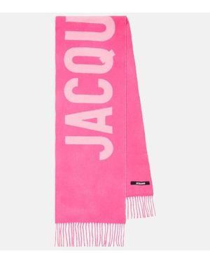 Jacquemus Lana scarves - Rosa