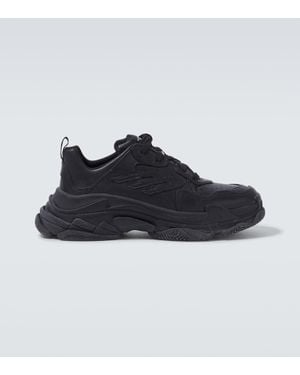 Balenciaga Sneakers Triple S Sporty - Schwarz