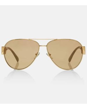 Versace Aviator-Sonnenbrille Greca - Braun