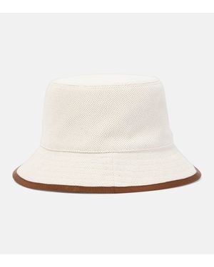 Gucci Bob En Toile De Coton Imprimée - Blanc
