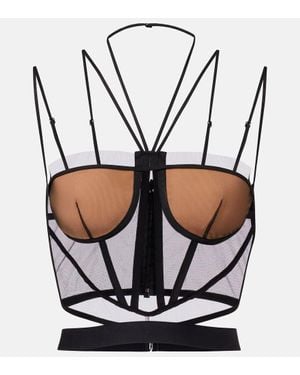 Nensi Dojaka Bustier - Nero