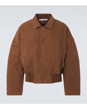 JW Anderson Cotton Blouson - Brown