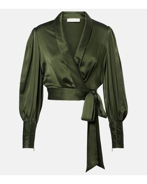 Zimmermann Top A Portafoglio - Verde