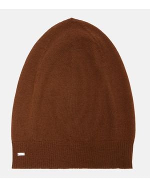 Saint Laurent Cashmere Beanie - Brown
