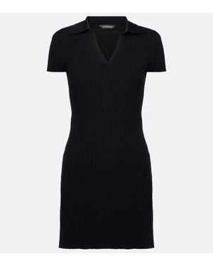 Balenciaga Polokleid Aus Einem Wollgemisch - Schwarz