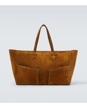 Metier Sergeant Suede Duffel Bag - Brown