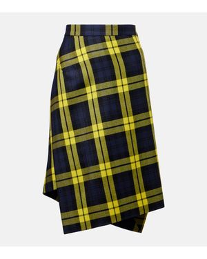 Vivienne Westwood Minirock Infinity Aus Schurwolle - Grün